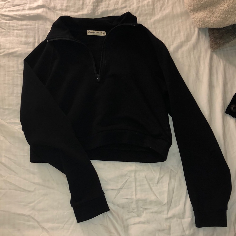 Black zip up